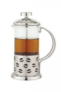 Çelik Kulplu Cam French Press - 350 ml