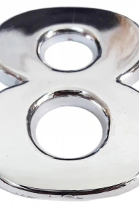 Cemax Krom Yapışkanlı 8 Rakamı 5 cm