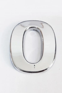 Cemax O Harfi  3,75 cm Krom Yapışkanlı