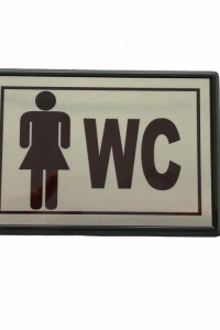 Cemax Yönlendirme Büyük WC Bayan 13X8,5 cm