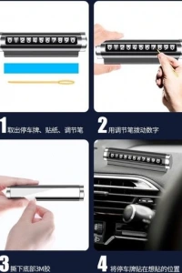 Çevirmeli Ayarlı Torpido Üstü Silindir Numaratör