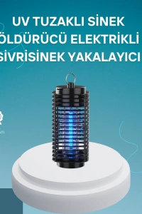 Çevre Dostu Elektrikli Sivrisinek Öldürücü Lamba – 50m² Etki Alanı