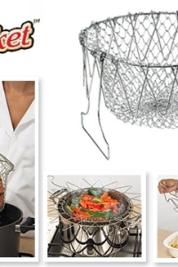Chef Basket Çok Fonksiyonlu Pratik Süzgeç
