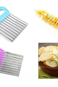 Chips Chopper Şekilli Sebze ve Meyve Dilimleyici