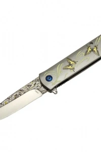 Chongming CM83 Çakı Butterfly 20 cm Manuel, Kemerlikli