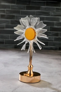 Çiçek Tasarımlı LED Masa Lambası