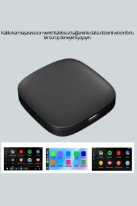 Çift Bant WiFi Android Auto Kablosuz Bağlantı Cihazı