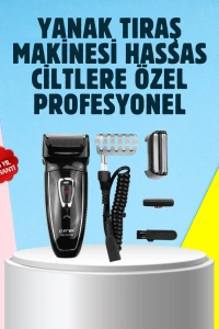Çift Başlıklı Taşınabilir Tıraş Cihazı