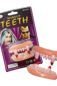 Çift Damak Yumuşak Vampir Dişleri