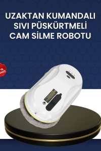 Çift Diskli Güvenli Otomatik Cam Silme Robotu