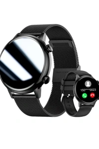 Çift Kordonlu Akıllı Saat Sağlık Takipli Bluetooth Görüşmeli Saat