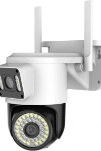 Çift Lensli Dış Mekan Wi-Fi Kamera