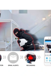 Çift Lensli Dış Mekan Wi-Fi Kamera