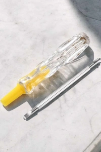 Çift Taraflı Elektrik Kontrol Kalemi Şeffaf Tornavida