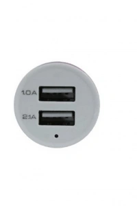 Çift USB Girişli 2.1 AMP Araç Çakmak Soketi