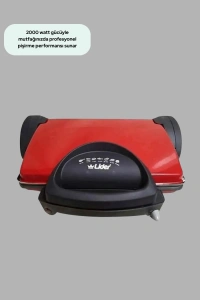 Çıkarılabilir Plakalı 2000W Tost Makinesi – Termostatlı, Kolay Temizlenir