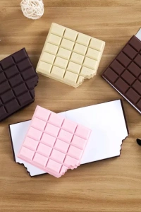 Çikolata Görünümlü Kokulu Not Defteri