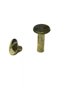 Cilt Menü, Katalog, Kartela Vidası, 13mm - Sarı, 100 Adet