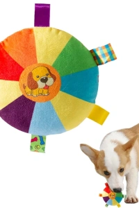 Çıngıraklı Peluş Frizbi Evcil Hayvan Oyuncağı