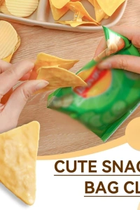 Cips Şeklinde Poşet Klipsleri