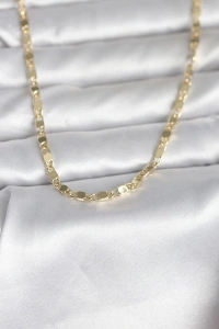 CM 14K Gold Renk Arpa Model 45 cm Kadın Kolye