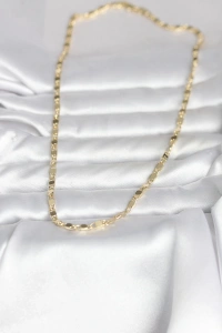 CM 14K Gold Renk Arpa Model 45 cm Kadın Kolye