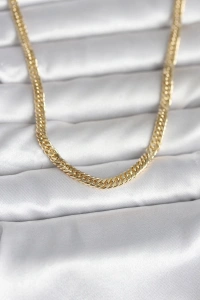 CM 14K Gold Renk Zincir Model 45 cm Kadın Kolye