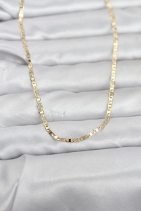 CM 14K Gold Renk Zincir Model 60 cm Kadın Kolye