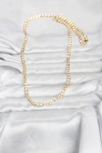 CM 14K Gold Renk Zincir Model 60 cm Kadın Kolye