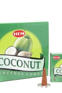 Coconut Aromalı Konik Tütsü