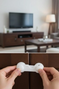 ÇOCUK GÜVENLİK KİLİDİ 4 ADET