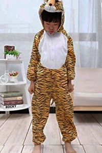Çocuk Kaplan Kostumu - Aslan Kostümü