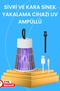 Çocuk ve Evcil Hayvan Dostu Sivrisinek Yakalama Lambası