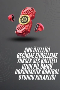 Çocuklara Özel Stres Çarklı Kablosuz Bluetooth Kulaklık ANC Özellikli