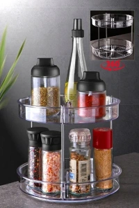 Çok Amaçlı Dönebilen 2 Katlı Organizer