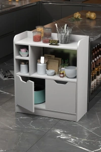 Çok Amaçlı Fırın Dolabı Beyaz