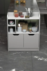 Çok Amaçlı Fırın Dolabı Beyaz