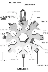 Çok Amaçlı Kar Tanesi Tornavida Seti 18 in 1