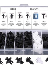 Çok Amaçlı Plastik Bağlantı Klipsi Seti 100 Parça