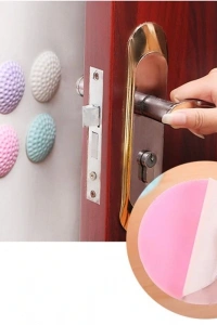 Çok Amaçlı Silikon Kapı Duvar Koruyucu Tampon - 4lü Paket