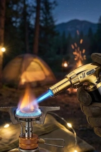 Çok Amaçlı Torch Pürmüz Çakmak Kamp Mutfak Hobi Kullanımlı