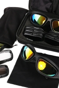 Çok Lensli Tactical Gözlük Seti