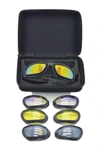 Çok Lensli Tactical Gözlük Seti