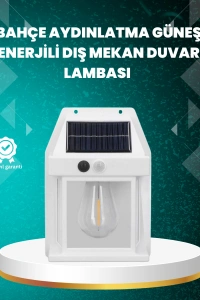 Çok Modlu Güneş Enerjili Bahçe ve Balkon Lambası