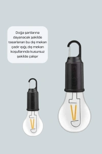 Çok Yönlü Asma Kancalı Kamp Işığı