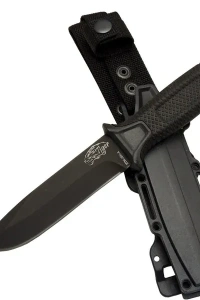 Columbia Tiger Tactical HTM 1041 A Siyah Outdoor / Survival Bıçak 27cm - Kauçuk Sap, Kılıflı, Kutulu