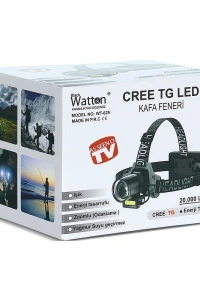 Cree TG 20.000 Lümen Şarjlı Kafa Lambası WT-629