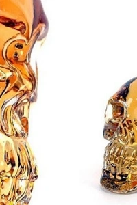 Crystal Head Kuru Kafa Cam Şişe 350 ml