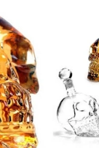 Crystal Head Kuru Kafa Cam Şişe 350 ml