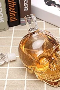 Crystal Head Kuru Kafa Cam Şişe 350 Ml